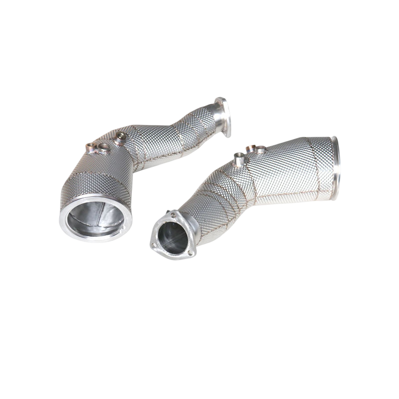 Untd. Performance Catless Downpipe W/Shield - Audi C8 RS6/RS7 4.0T EA825 - Image 2