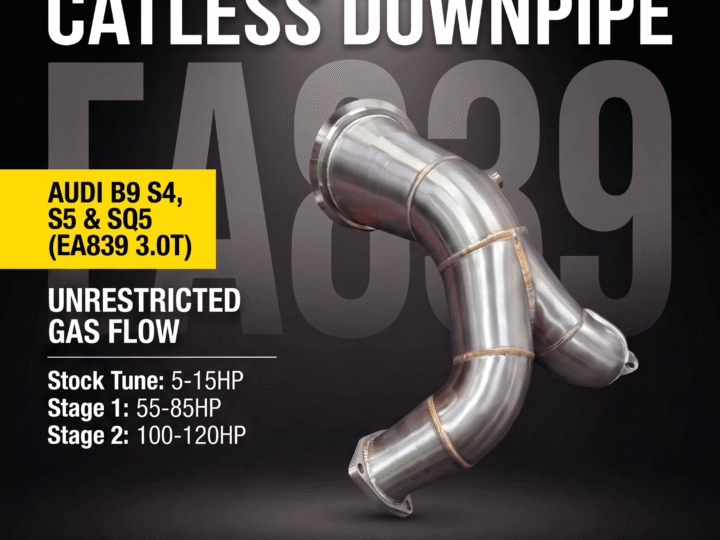 Untd. Performance Catless Downpipe - Audi B9 S4 S5 SQ5 V6T 3.0T (EA839) 2017+