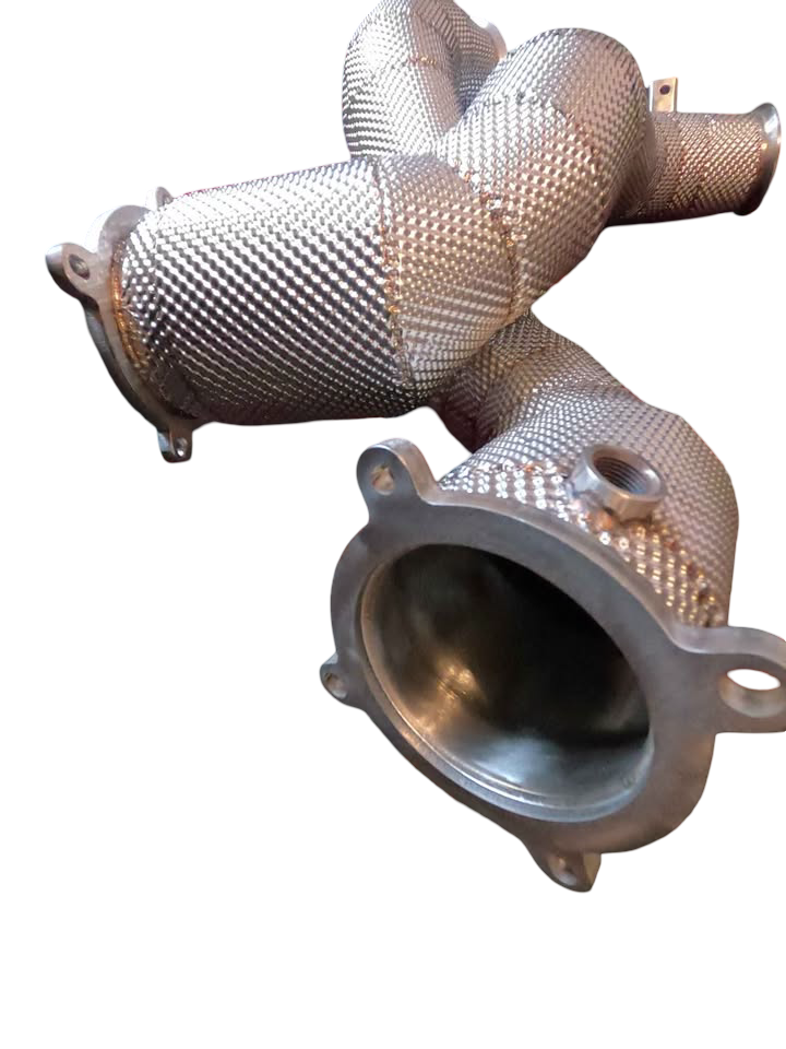Untd. Performance Catless Downpipe W/Shield - McLaren 720S 2017+ - Image 2