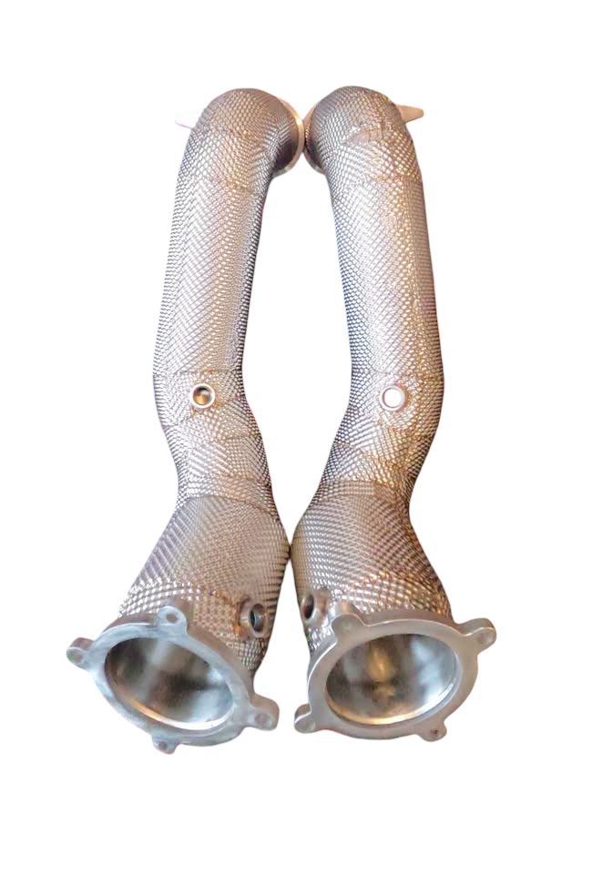 Untd. Performance Catless Downpipe W/Shield - McLaren 720S 2017+ - Image 3