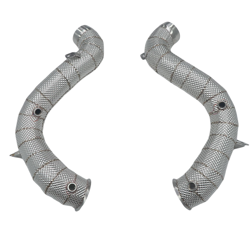 Untd. Performance Catless W/Shield Downpipe - Mercedes-Benz AMG W205 C63 M177 V8 - Image 6