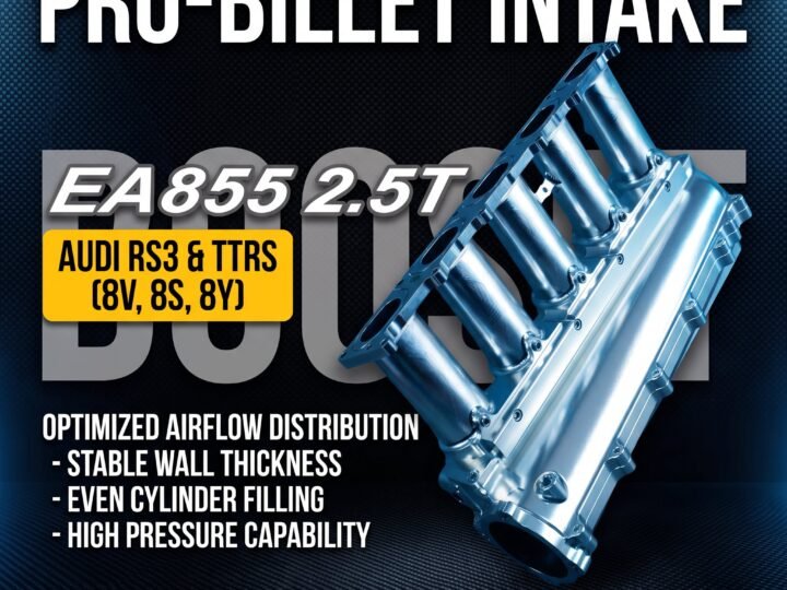 Untd. Performance Pro-Billet Intake Manifold & Runners - Audi RS3 TTRS - 8V 8S 8Y 2.5T EA855