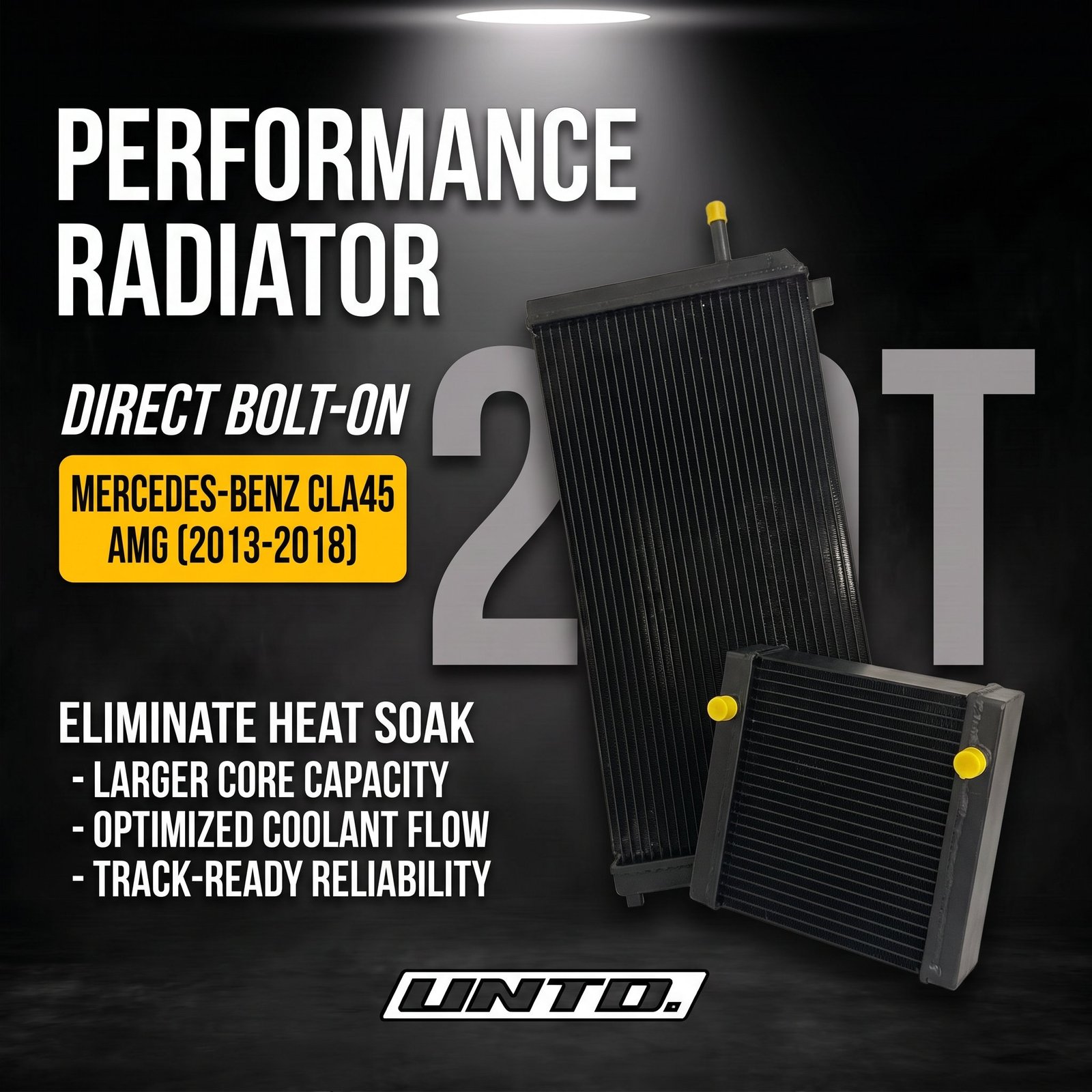 Untd. Performance Radiator - Mercedes-Benz CLA45 AMG 2013-2018