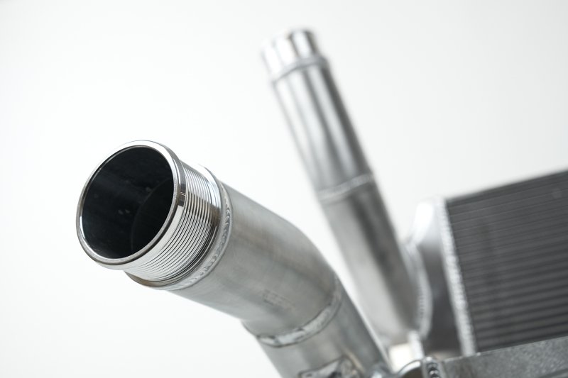 CSF 2020+ Audi SQ7 / SQ8 High Performance Intercooler System - Raw Aluminum - Image 4