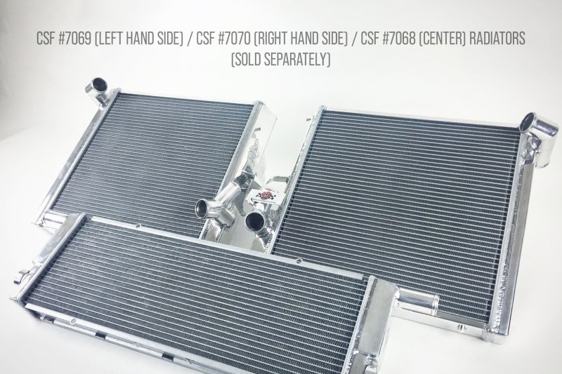 CSF Porsche 911 Carrera (991.2)/Turbo/GT3/GT3 RS (991) Right Side Radiator - Image 8