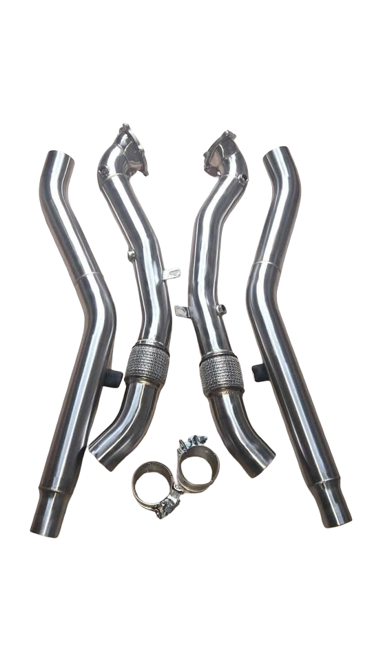 Untd. Performance 3" Catless Downpipe + Mid-Pipe - Audi S6/RS6 - S7/RS7 C7 4.0T EA824 - Image 4