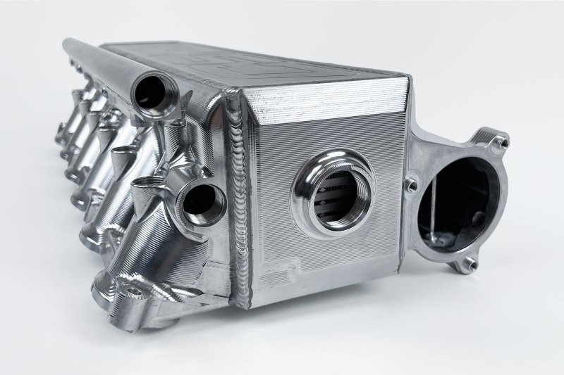 CSF Gen 2 B58 Race X Charge-Air-Cooler Manifold - Raw Billet Aluminum Finish - Image 3