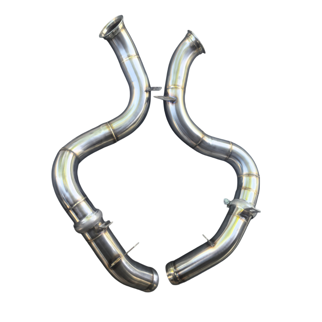 Untd. Performance Catless Downpipe - Mercedes-Benz AMG GLC63 M177 Downpipe 2018+ - Image 2