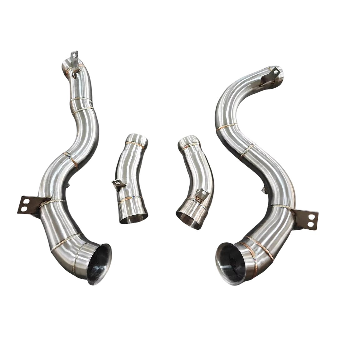 Untd. Performance Catless Downpipe - Mercedes-Benz AMG GLC63 M177 Downpipe 2018+ - Image 5