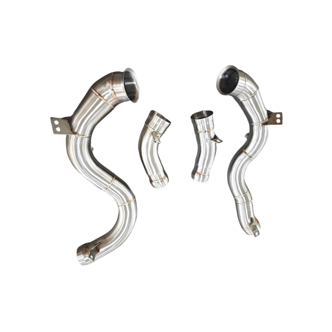 Untd. Performance Catless Downpipe - Mercedes-Benz AMG GLC63 M177 Downpipe 2018+ - Image 3
