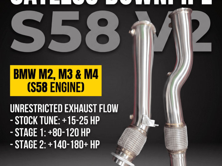Untd. Performance Catless Downpipe V2 - BMW M2 M3 M4 G80 G82 G87 S58