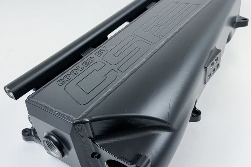 CSF Gen 2 B58 Race X Charge-Air-Cooler Manifold - Thermal Black Finish - Image 9