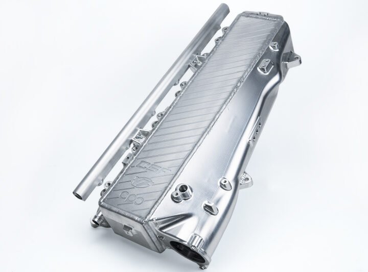 CSF Toyota A90/A91 Supra/ BMW G-Series B58 Charge-Air Cooler Manifold- Machined Billet Aluminum