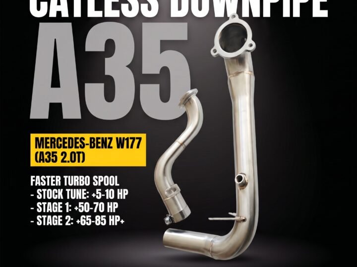 Untd. Performance Catless Downpipe - Mercedes-Benz W177 A35 2019+2.0T M260