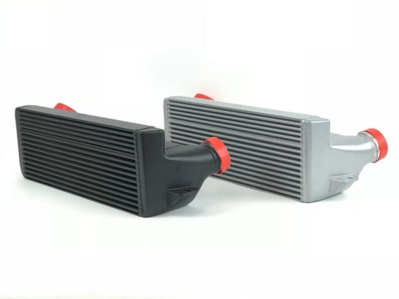 CSF 04-13 BMW 335i/xi (E90/E91/E92/E93) High Performance Stepped Core Bar/Plate Intercooler - Black - Image 9