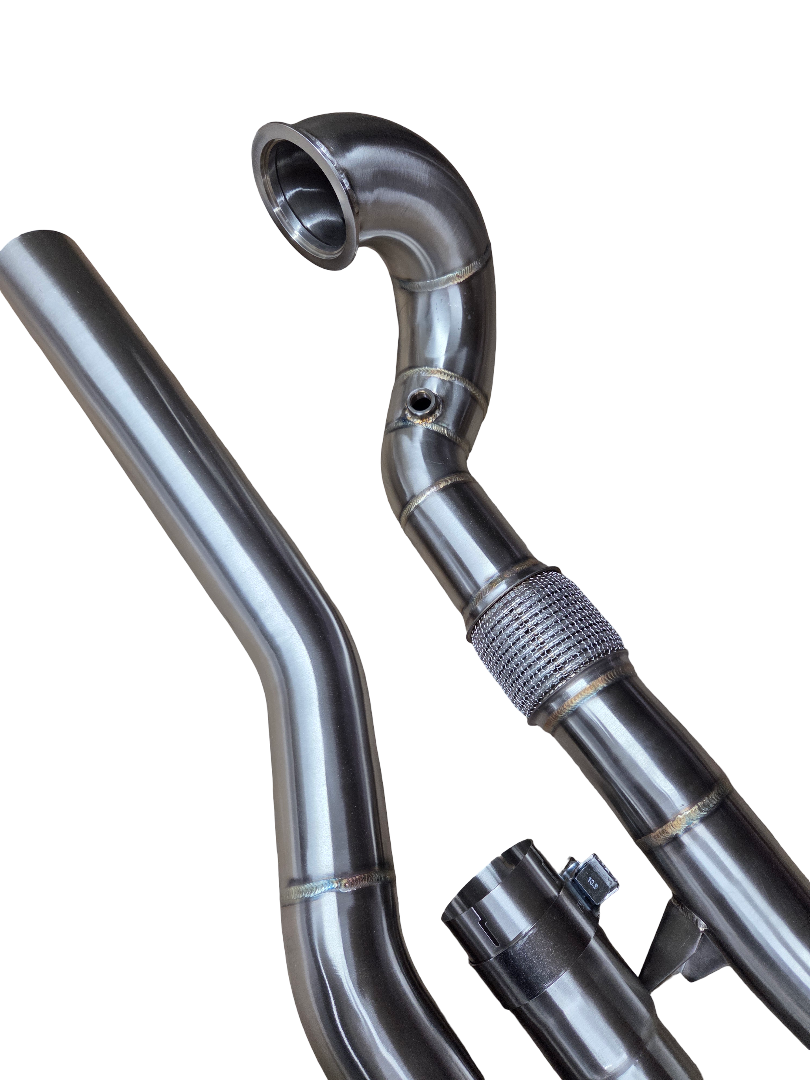 Untd. Performance 3.5" Catless Downpipe Audi A3/S3 8V - VW Golf R Mk7/7.5 - 2.0L EA888 EVO3 - Image 3