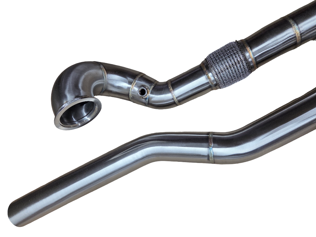 Untd. Performance 3.5" Catless Downpipe Audi A3/S3 8V - VW Golf R Mk7/7.5 - 2.0L EA888 EVO3 - Image 2