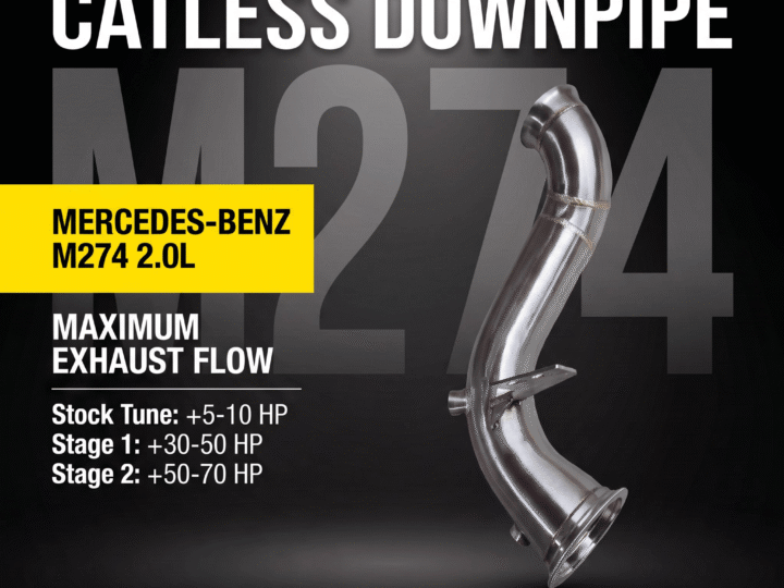 Untd. Performance Catless Downpipe - Mercedes-Benz M274 W212 W205 C200 C260 C300 W213 E200 E260 E300 GLK260 2015+