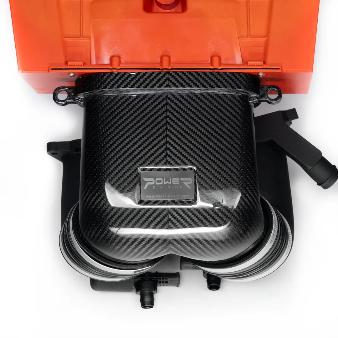 Power Division - Audi RSQ8 Turbo Inlets / BMC Air Intake Filter / Carbon Fiber - Image 4