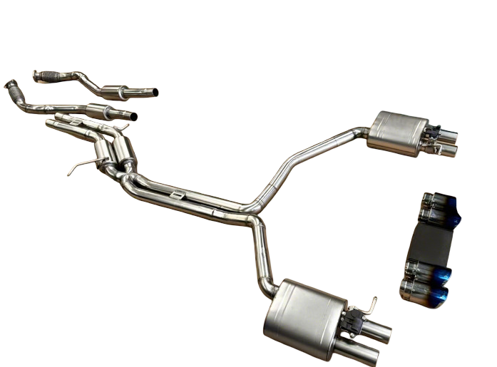 Untd. Performance Resonated / Valved Cat-Back System - Audi A6 Quattro A7 - SportBack C8 - Image 3