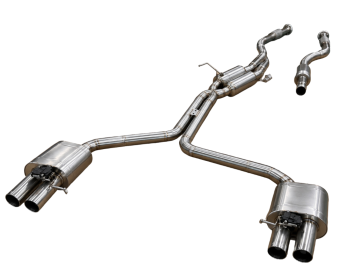 Untd. Performance Resonated / Valved Cat-Back System - Audi A6 Quattro A7 - SportBack C8