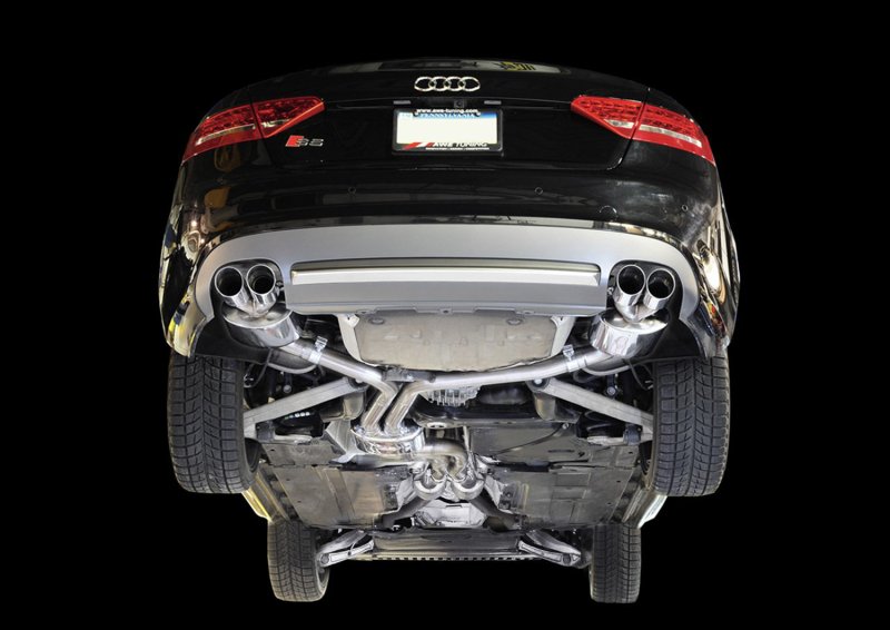 AWE Tuning Audi B8 S5 4.2L Touring Edition Exhaust System - Polished Silver Tips - Image 2