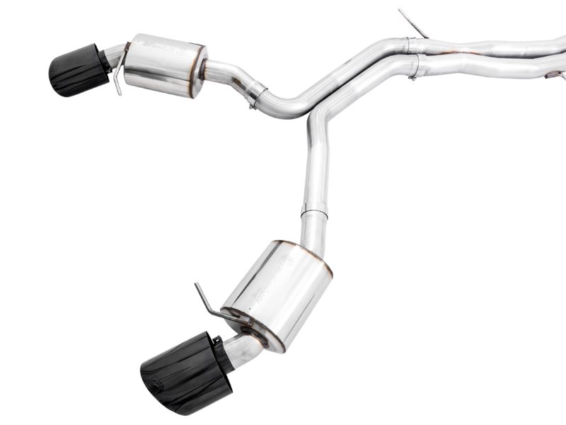 AWE Tuning Audi B9 RS 5 2.9L (Res.For Performance Cat) Touring Edition Exhaust w/ Diamond Black Tips - Image 3