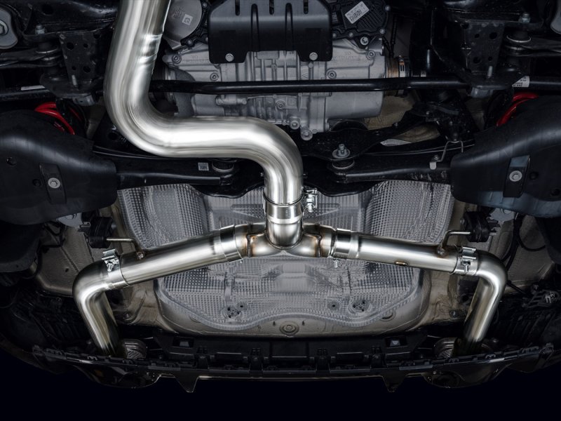 AWE Tuning Audi 22-23 8Y RS3 Cat-Back Track Edition Exhaust System - No Tips - Image 4