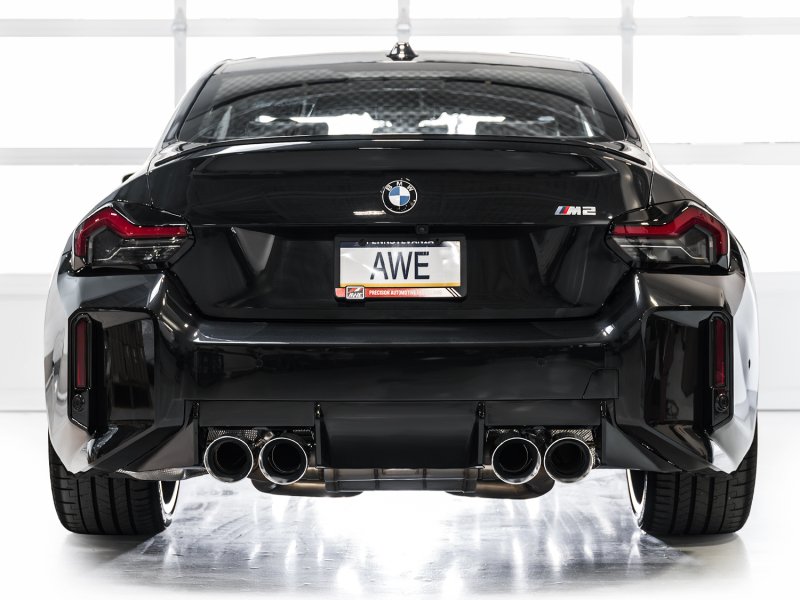 AWE Tuning 23-24 BMW G87 M2 SwitchPath Edition Exhaust - Chrome Silver Tips - Image 4