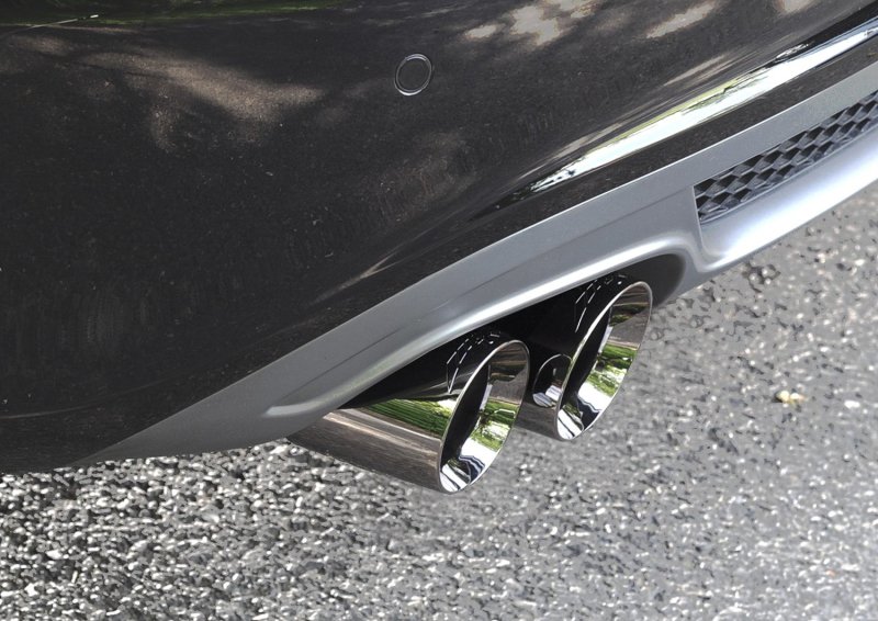 AWE Tuning Audi B8 A4 Touring Edition Exhaust - Single Side Polished Silver Tips - Image 2