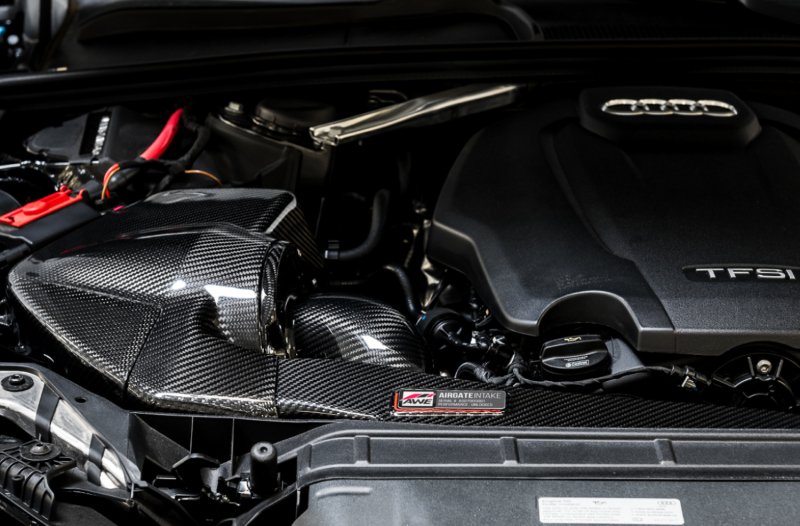 AWE Tuning Audi B9 A4/A5 2.0T Quattro Carbon Fiber AirGate Intake w/ Lid - Image 7