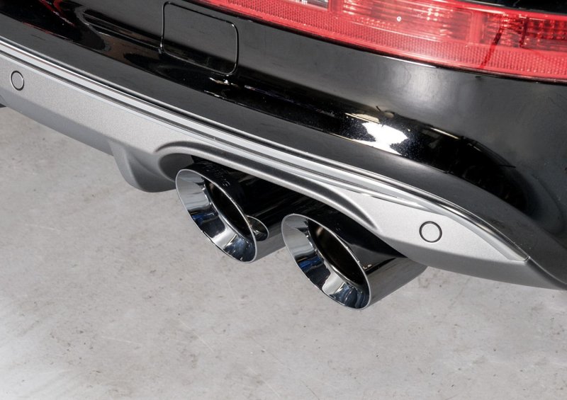 AWE Tuning Audi 8R SQ5 Touring Edition Exhaust - Quad Outlet Diamond Black Tips - Image 3