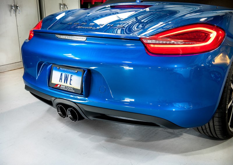 AWE Tuning Porsche 981 Performance Exhaust System - w/Diamond Black Tips - Image 3