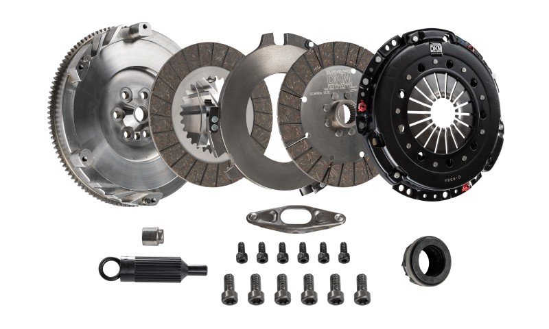 DKM Clutch 09-16 BMW Z4 35i MS Organic Twin Disc Clutch Kit w/Flywheel (660 ft/lbs Torque) - Image 2