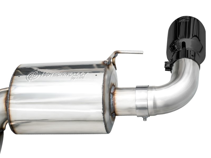 AWE 19-23 BMW 330i / 21-23 BMW 430i Base G2X Touring (Excl.Conv) Axle Back Exhaust - Diamond Black - Image 9