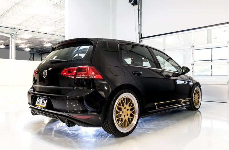AWE Tuning VW MK7 GTI Touring Edition Exhaust - Diamond Black Tips - Image 3