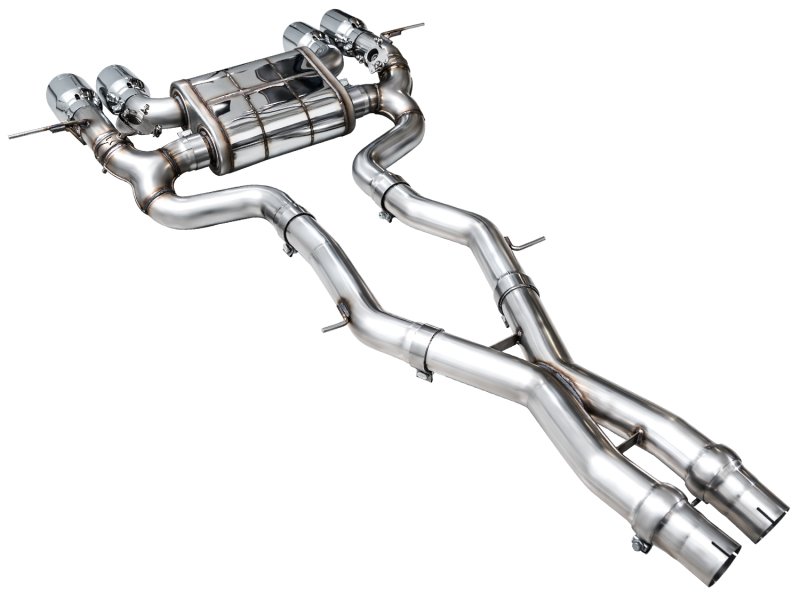 AWE Tuning 23-24 BMW G87 M2 SwitchPath Edition Exhaust - Chrome Silver Tips - Image 8