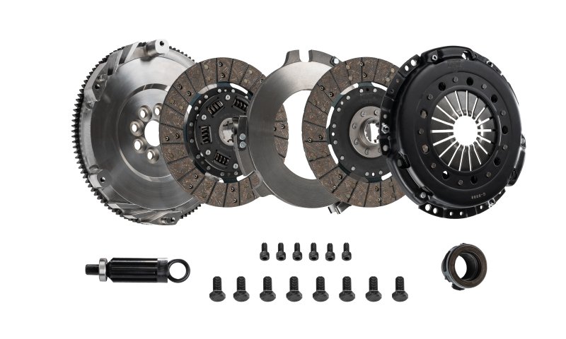 DKM Clutch 09-16 BMW Z4 35i MS Organic Twin Disc Clutch Kit w/Flywheel (660 ft/lbs Torque) - Image 3