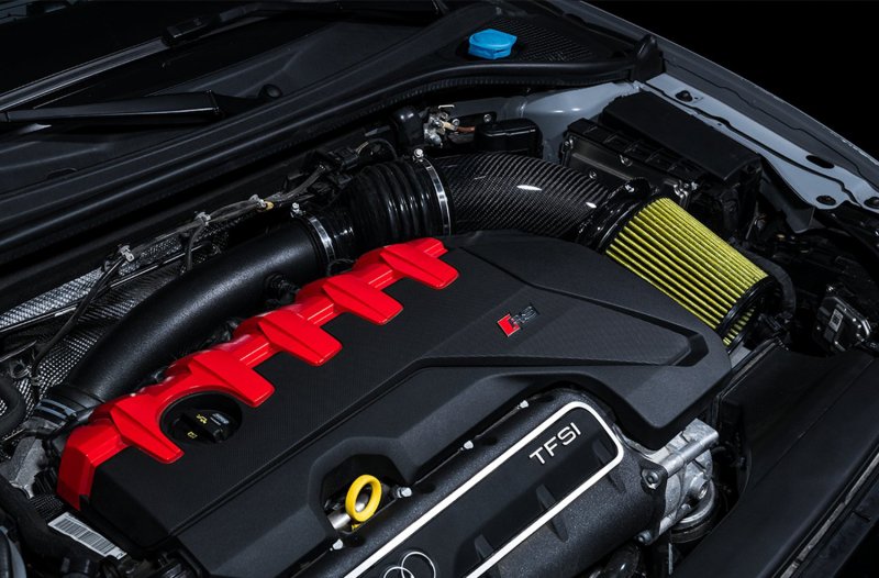 AWE Tuning Audi RS3 / TT RS S-FLO Shortie Carbon Fiber Intake - Image 3