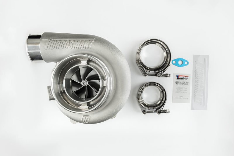 Turbosmart Oil Cooled 6466 Reverse Rotation V-Band In/Out A/R 0.82 External WG TS-1 Turbocharger - Image 5