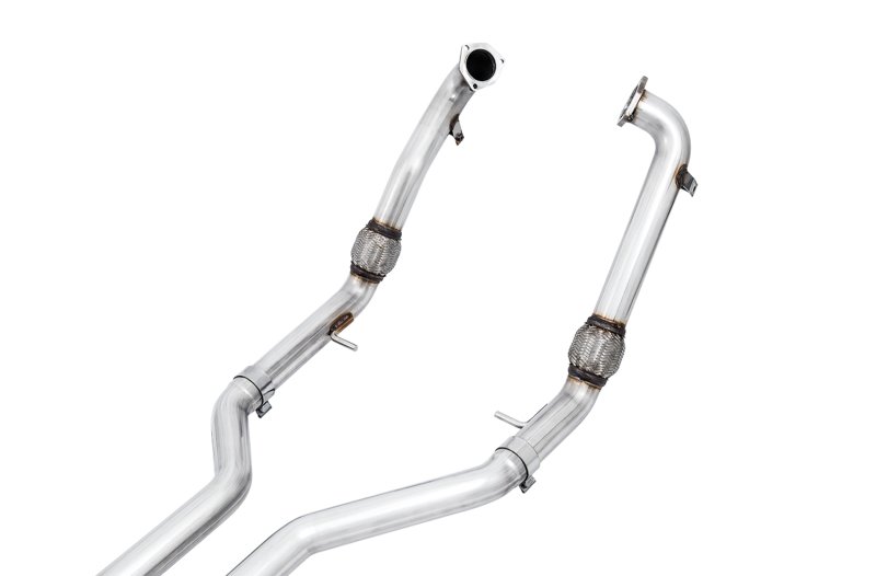 AWE Tuning Audi B9 S5 Sportback Touring Edition Exhaust - Non-Resonated (Silver 102mm Tips) - Image 2