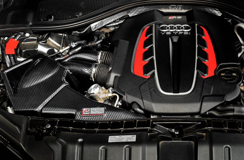 AWE Tuning Audi C7 S6 / S7 4.0T S-FLO Carbon Intake V2 - Image 4
