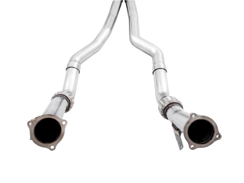 AWE Tuning Audi B9 RS 5 Sportback Track Edition Resonated for Perf Cats Exhaust w/Diamond Black Tips - Image 2