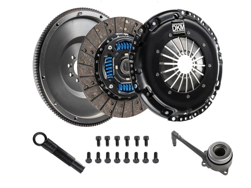DKM Clutch 2.0 VW/Audi A3 FSI 6 Bolt Sprung Organic MB Clutch w/Steel Flywheel (440 ft/lbs Torque) - Image 3