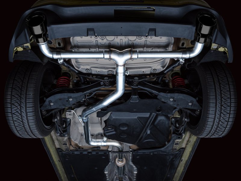 AWE 2022 VW GTI MK8 Track Edition Exhaust - Diamond Black Tips - Image 9