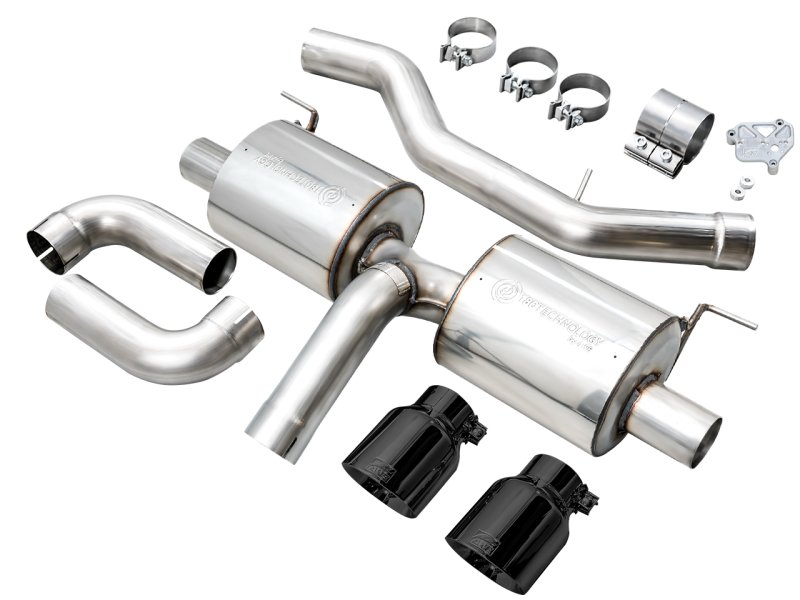 AWE 19-23 BMW 330i / 21-23 BMW 430i Base G2X Touring (Excl.Conv) Axle Back Exhaust - Diamond Black - Image 10