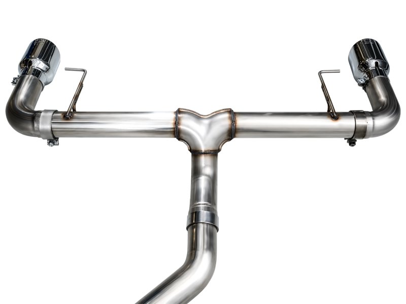 AWE 19-23 BMW 330i / 21-23 BMW 430i Base G2X Track Edition Axle Back Exhaust - Chrome Silver - Image 7