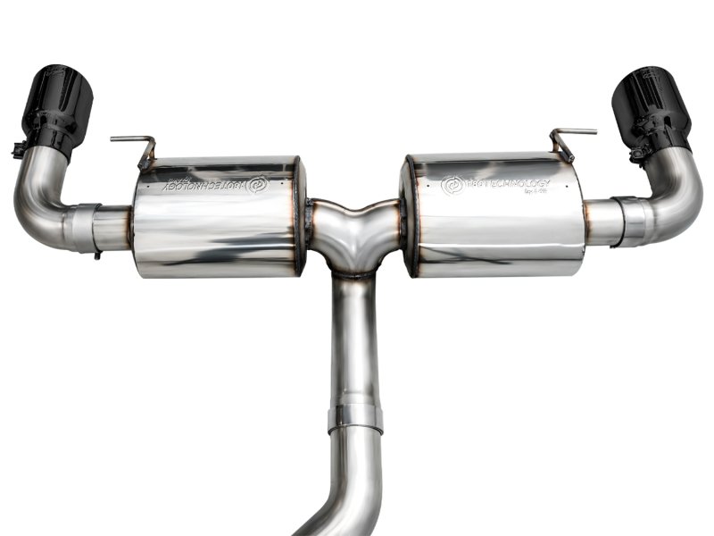 AWE 19-23 BMW 330i / 21-23 BMW 430i Base G2X Touring (Excl.Conv) Axle Back Exhaust - Diamond Black - Image 8