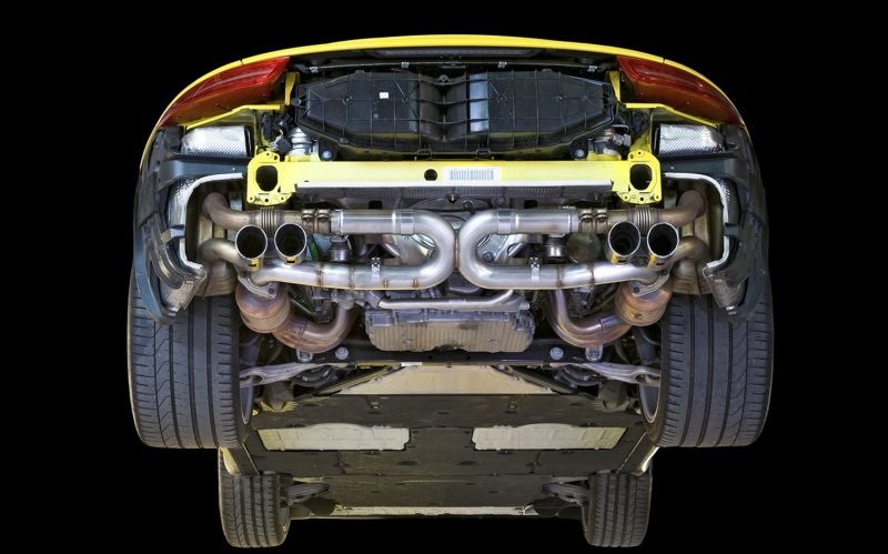 AWE Tuning Porsche 991 SwitchPath Exhaust for Non-PSE Cars Diamond Black Tips - Image 2
