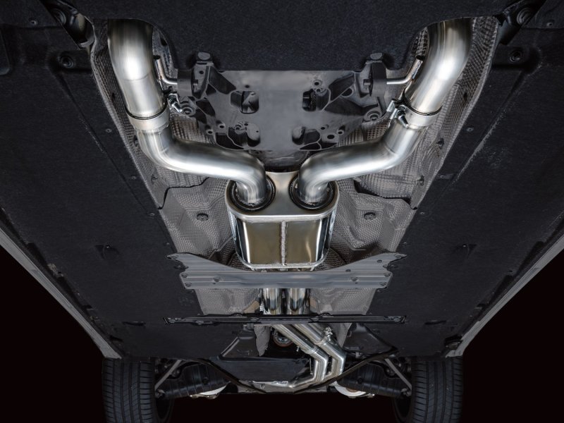 AWE Tuning 19-23 Audi C8 S6/S7 2.9T V6 AWD Touring Edition Exhaust - Chrome Silver Tips - Image 6